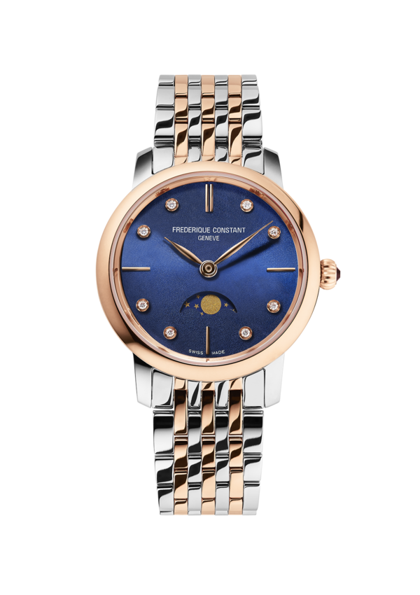 Đồng hồ Frederique Constant Classics Slimline Ladies Moonphase FC-206ND1S2B