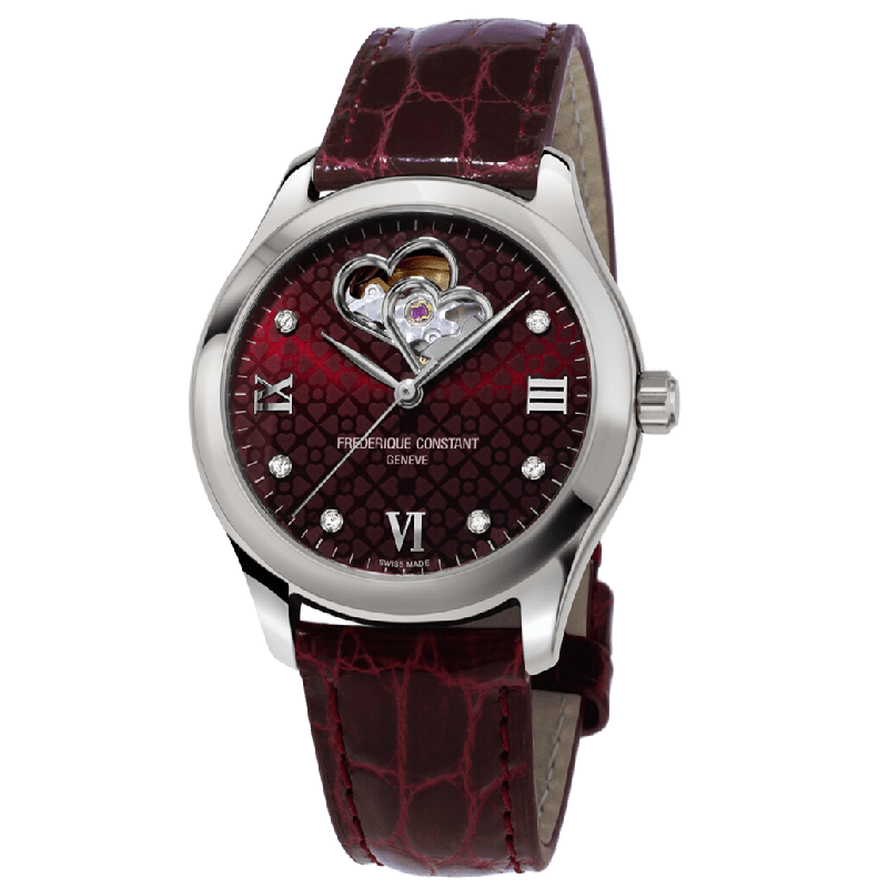 Đồng hồ Nữ Classics Ladies Automatic Double Heart Beat FC-310BRGDHB3B6