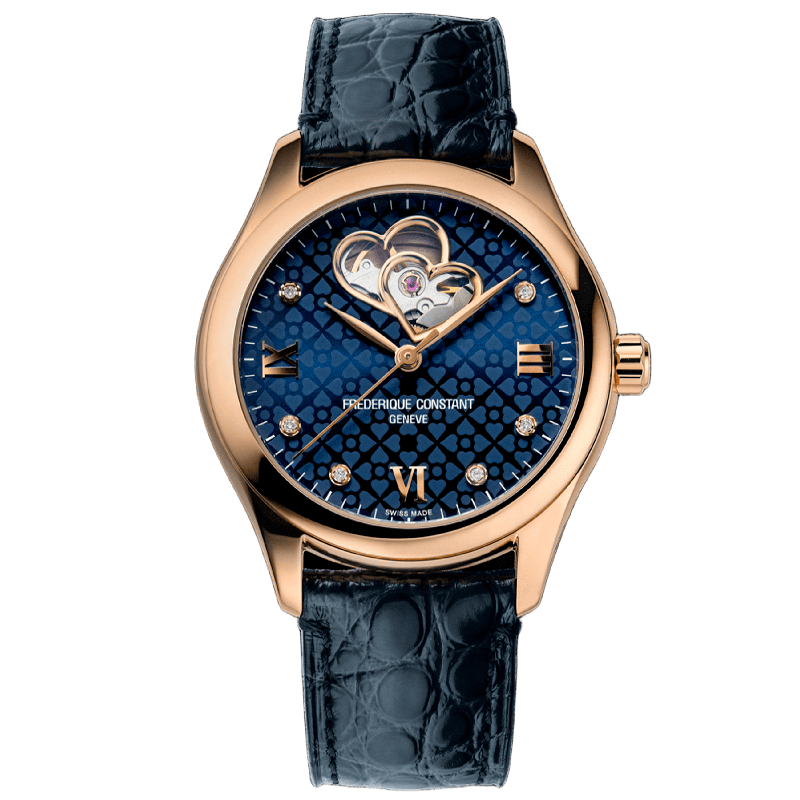 Ladies Automatic Double Heart Beat