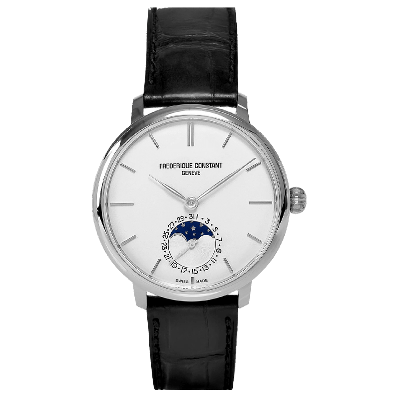 Đồng hồ Nam Slimline Moonphase Manufacture FC-703S3S6