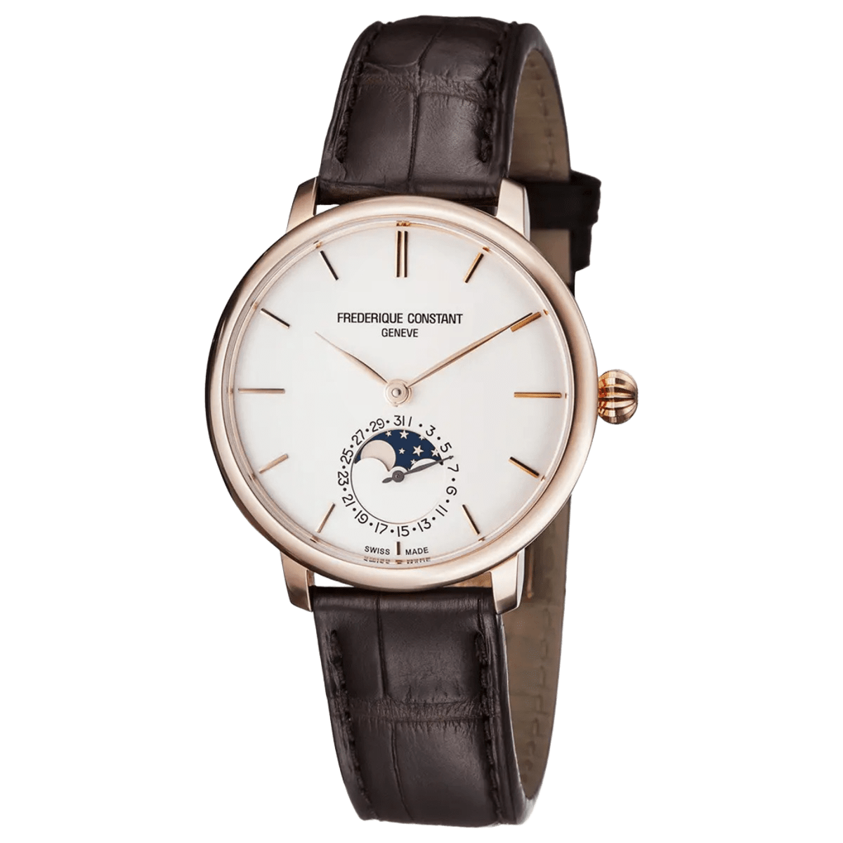 Đồng hồ Nam Slimline Moonphase Manufacture FC-703V3S4
