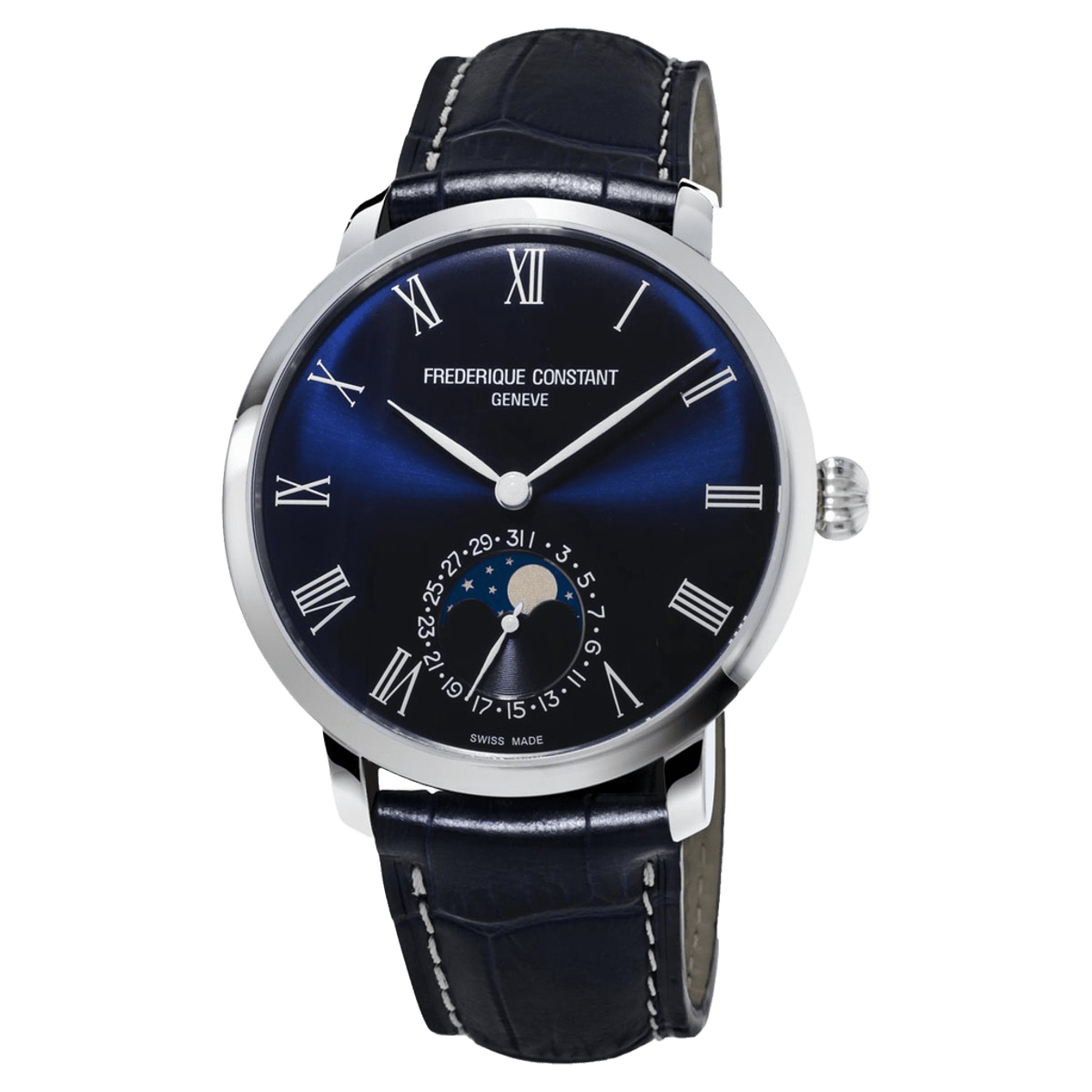 Đồng hồ Nam Slimline Moonphase Manufacture FC-705NR4S6
