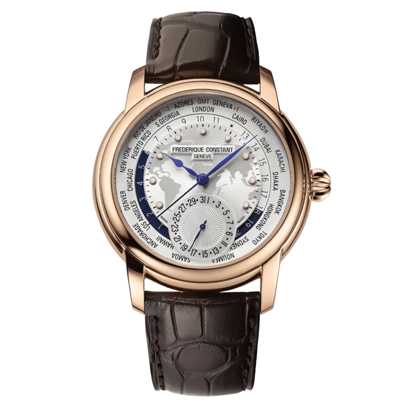 Frederique Constant Manufacture Classic Worldtimer Vietnam Limited Edition FC-718HCM4H4