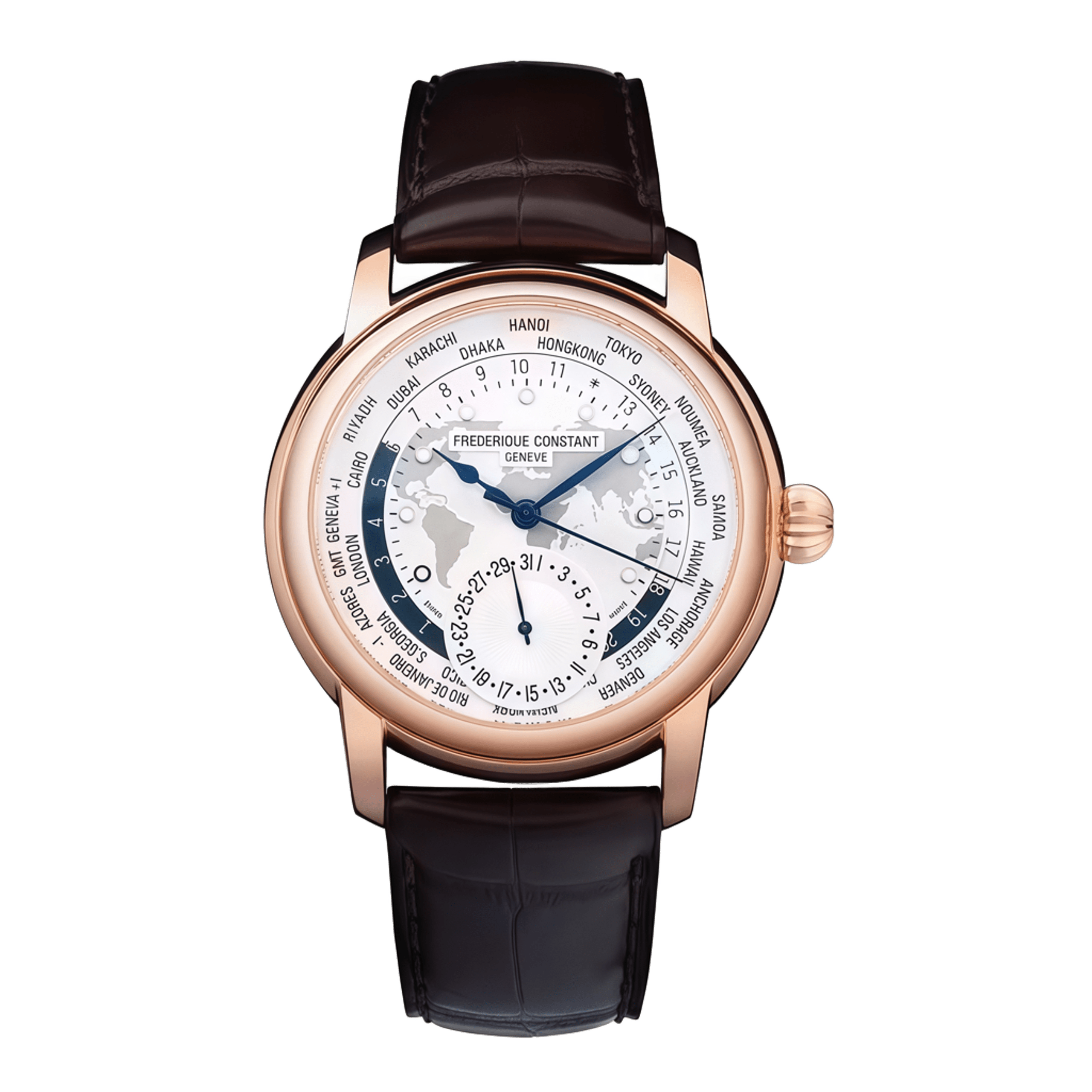 Frederique Constant Manufacture Classic Worldtimer Vietnam Limited Edition FC-718HNIM4H4