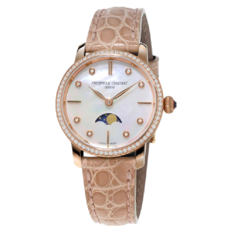 Đồng hồ Nữ Classics Slimline Ladies Moonphase FC-206MPWD1SD9
