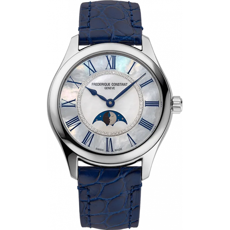 Đồng Hồ Nữ Frederique Constant Classics Elegance Luna FC-331MPWND3B6