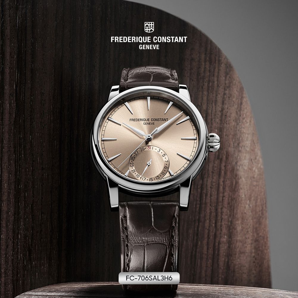 Frederique Constant khẳng định sự tiên phong với trong lĩnh vực chế tạo cá bộ máy in-house