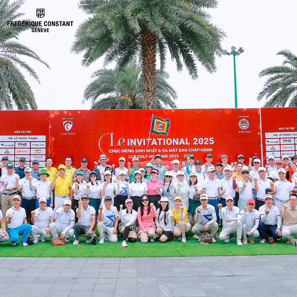 Frederique Constant Vietnam vinh danh cú swing để đời – Nhà tài trợ Hole-in-One tại Giải Golf Le Invitational 2025