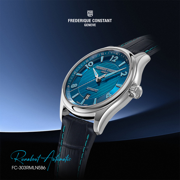 Lịch lãm như một chiếc Riva cổ – Phong cách của Frederique Constant Runabout