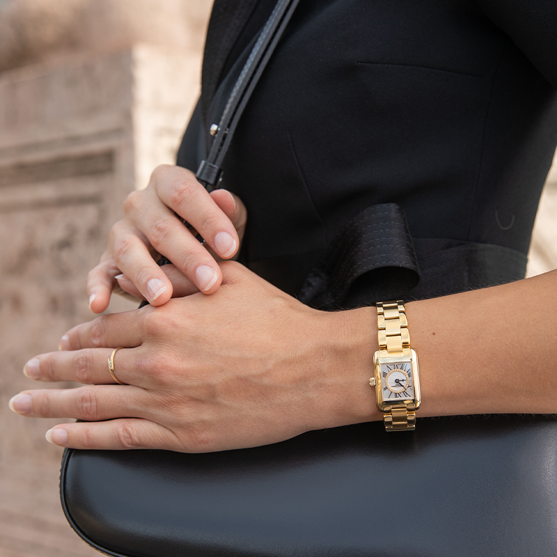 Đồng hồ Nữ  Frederique Constant  Classics  Carree Ladies FC-200MCDC35B