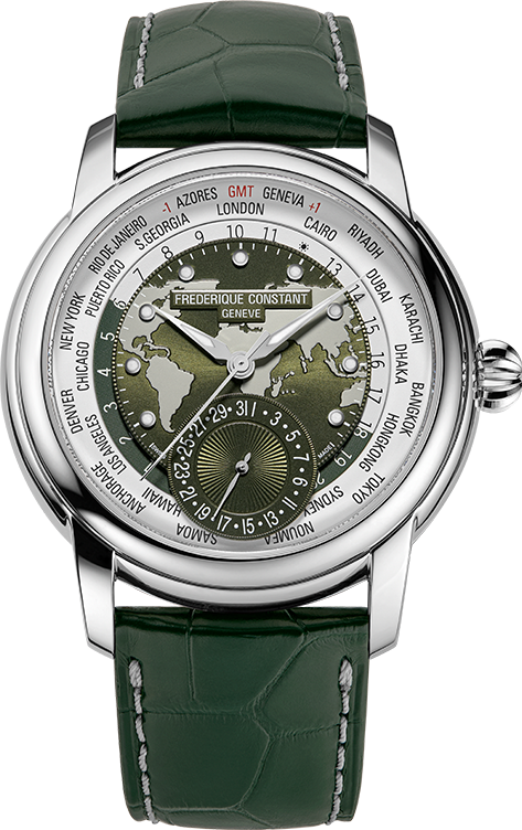 Đồng hồ Nam Frederique Constant  Manufacture Classic Worldtimer FC-718KWM4H6