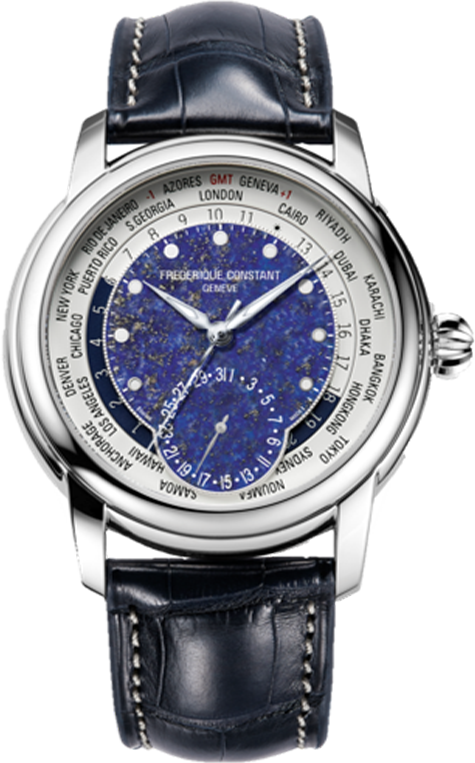 Đồng hồ Nam Frederique Constant  Manufacture Classic Worldtimer FC-718LA4H6