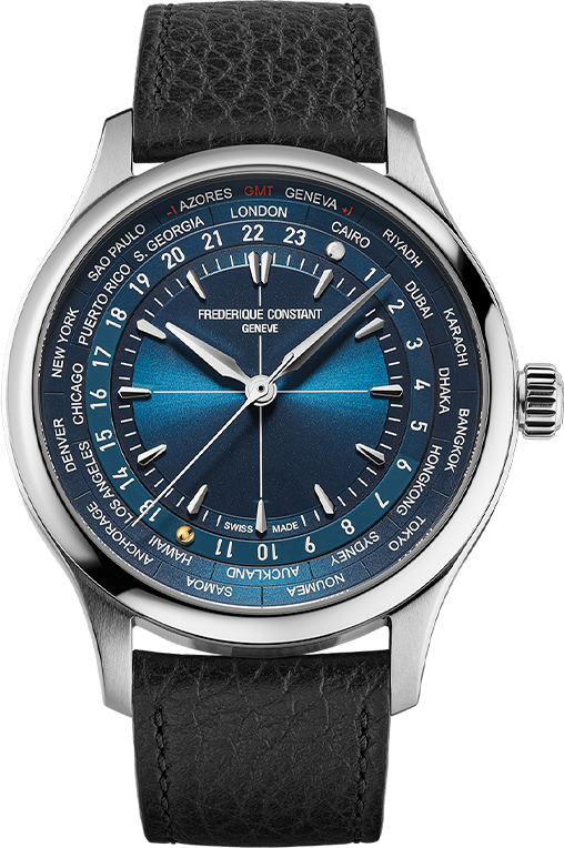 Đồng hồ Nam Frederique Constant  Manufacture Classic Worldtimer FC-718N4H6