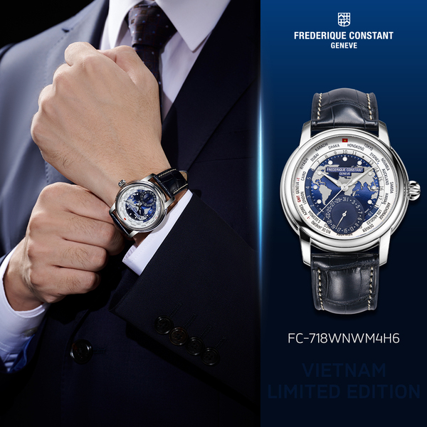 Frederique Constant Vietnam Limited Edition – Từ “Hào khí Việt Nam” đến “Việt Nam cất cánh”