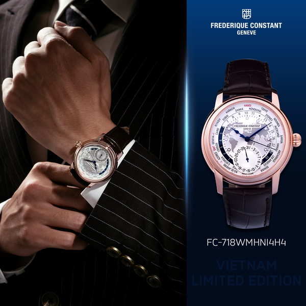 Frederique Constant Vietnam Limited Edition – Từ “Hào khí Việt Nam” đến “Việt Nam cất cánh”