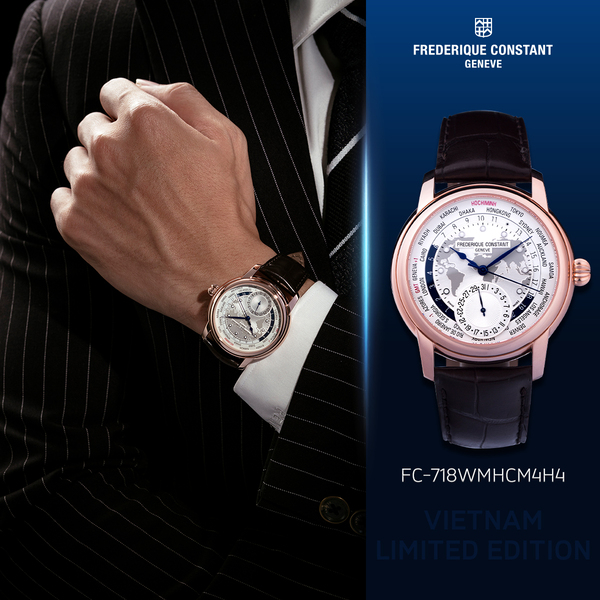 Frederique Constant Vietnam Limited Edition – Từ “Hào khí Việt Nam” đến “Việt Nam cất cánh”