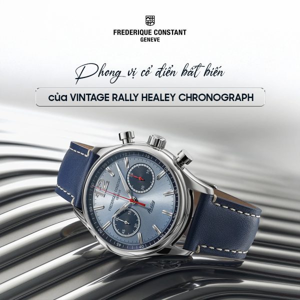 Phong vị cổ điển bất biến của Vintage Rally Healey Chronograph