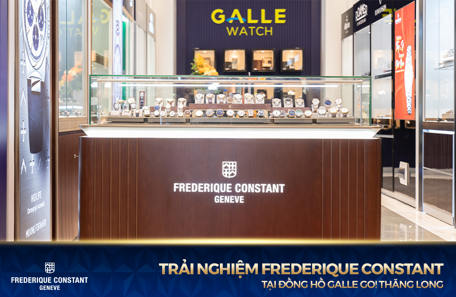 Khai trương showroom Frederique Constant Vietnam Go! Thăng Long – Trải nghiệm tinh hoa Thụy Sỹ chuẩn quốc tế giữa lòng Hà Nội