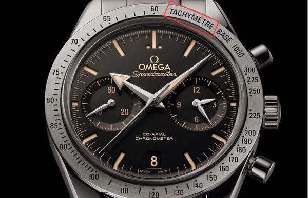 Đồng hồ Tachymeter – Công cụ tính tốc độ thu nhỏ trên cổ tay