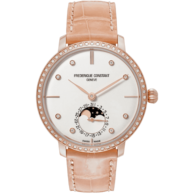 Đồng hồ Frederique Constant Manufacture Slimline Moonphase FC-703VD3SD4