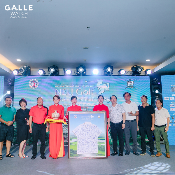 Frederique Constant Vietnam đồng hành cùng NEU Golf Championship 2025 – 10 năm kết nối cộng đồng doanh nhân Đại học Kinh tế Quốc dân
