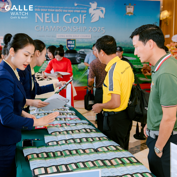 Frederique Constant Vietnam đồng hành cùng NEU Golf Championship 2025 – 10 năm kết nối cộng đồng doanh nhân Đại học Kinh tế Quốc dân