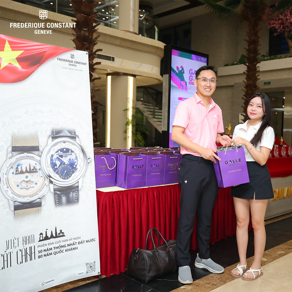 Frederique Constant Vietnam và Golf: Định vị giá trị trên sân cỏ hoàng gia