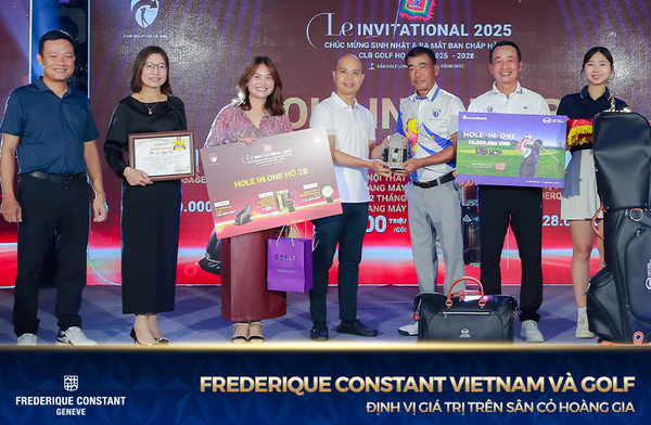 Frederique Constant Vietnam và Golf: Định vị giá trị trên sân cỏ hoàng gia