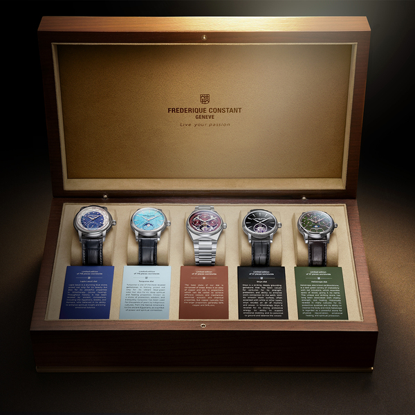 Frederique Constant The Elements: Từ tầng sâu của lòng đất đến bước thời gian tinh tế