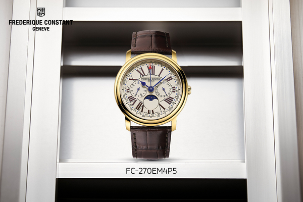 [New Arrivals] Frederique Constant khí chất vượt trội – Chàng phong độ, Nàng thanh cao