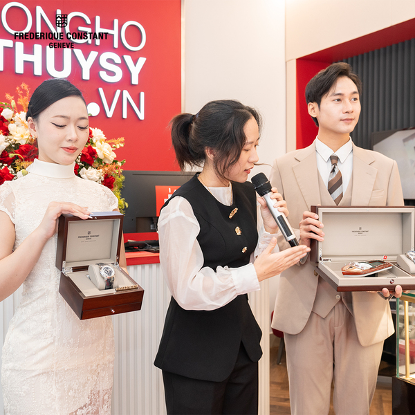 DONGHOTHUYSY.VN: Không gian trải nghiệm Frederique Constant chuẩn Thuỵ Sỹ giữa lòng Hà Nội