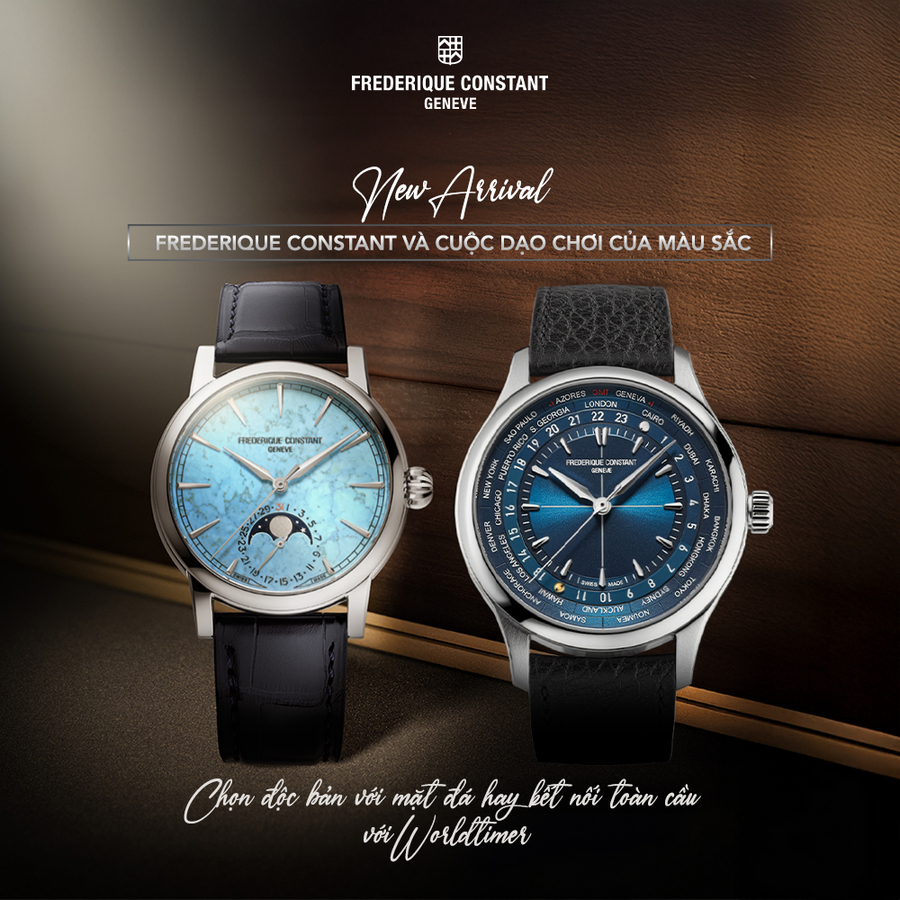 [Pre–Order] Frederique Constant và cuộc dạo chơi của màu sắc