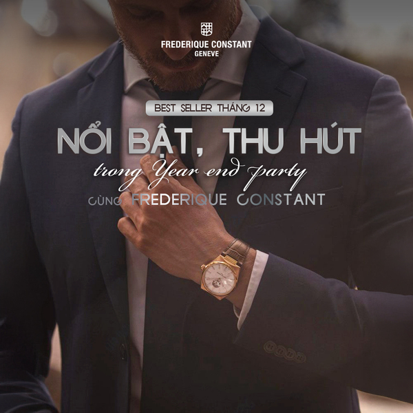 Lên đồ đi tiệc cuối năm cùng những tuyệt phẩm cơ khí bán chạy nhất tháng 12