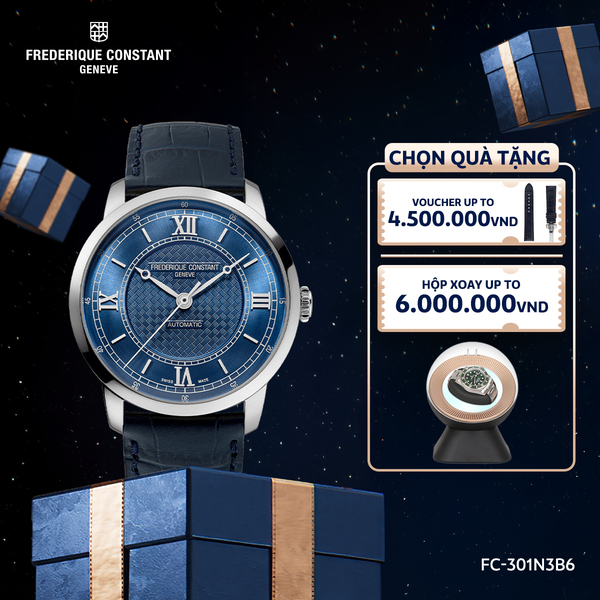 Đại tiệc ưu đãi lịch sử từ Frederique Constant