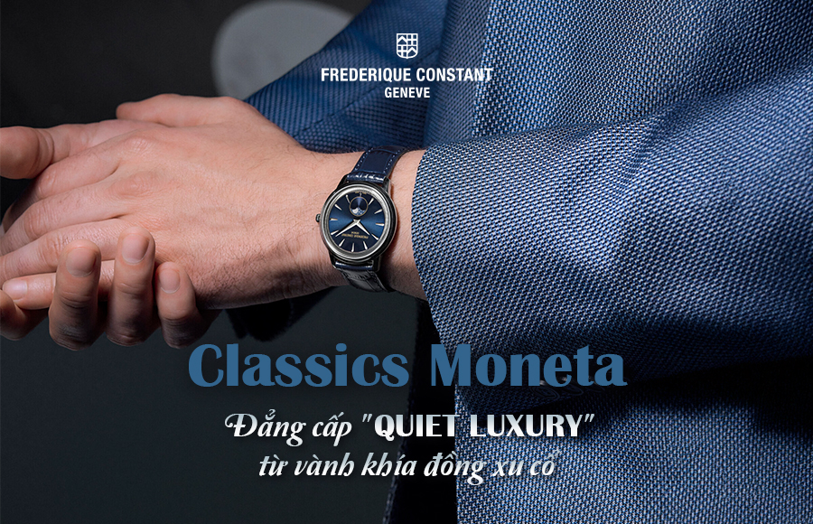 Classics Moneta: Đẳng cấp “Quiet Luxury” từ vành khía đồng xu cổ