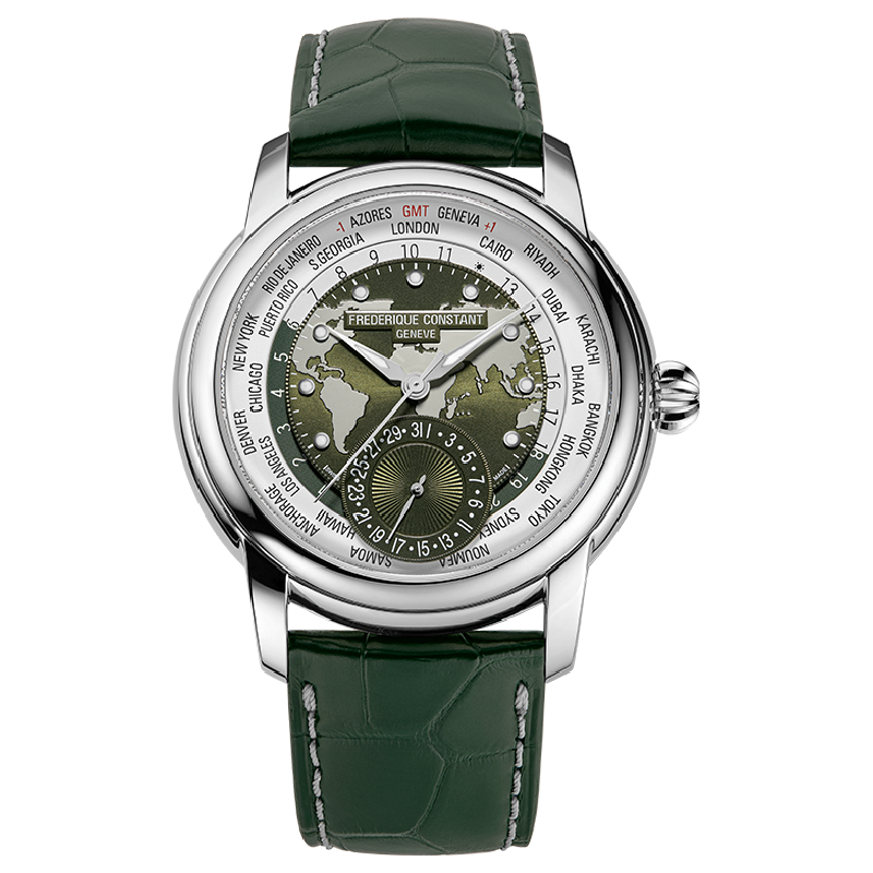 Đồng hồ Nam Classic Worldtimer Manufacture FC-718KWM4H6