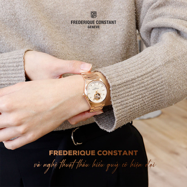 Frederique Constant và nghệ thuật thấu hiểu quý cô hiện đại