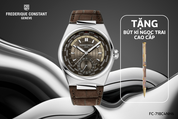 Frederique Constant: Xa xỉ trong tầm tay