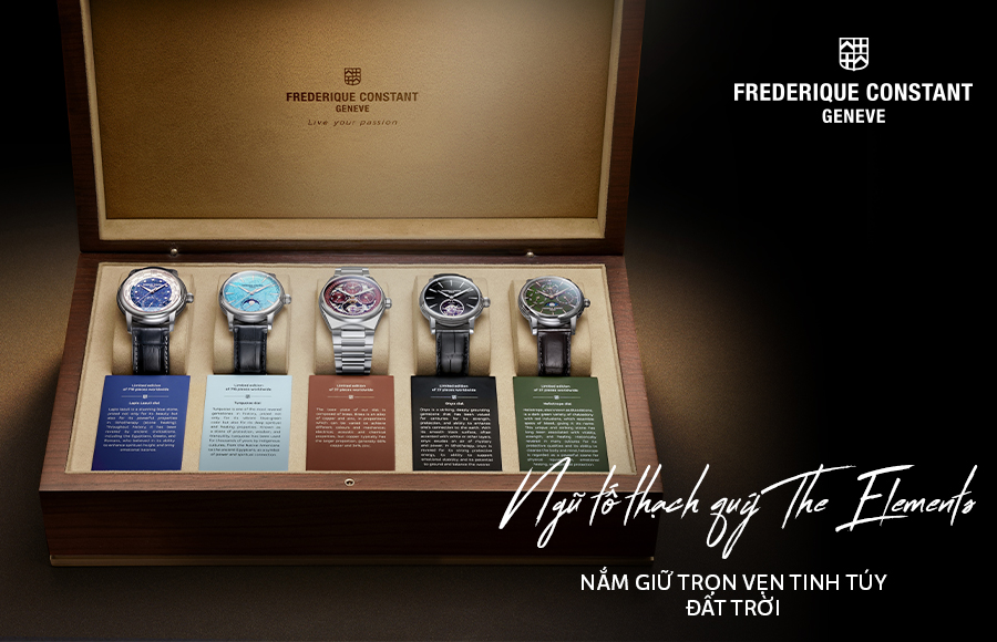 Ngũ tố thạch quý The Elements: Nắm giữ trọn vẹn tinh túy đất trời