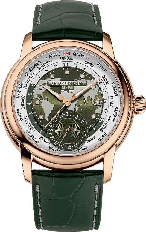 Đồng hồ Nam FREDERIQUE CONSTANT Manufacture Classic Worldtimer FC-718KWWM4H9