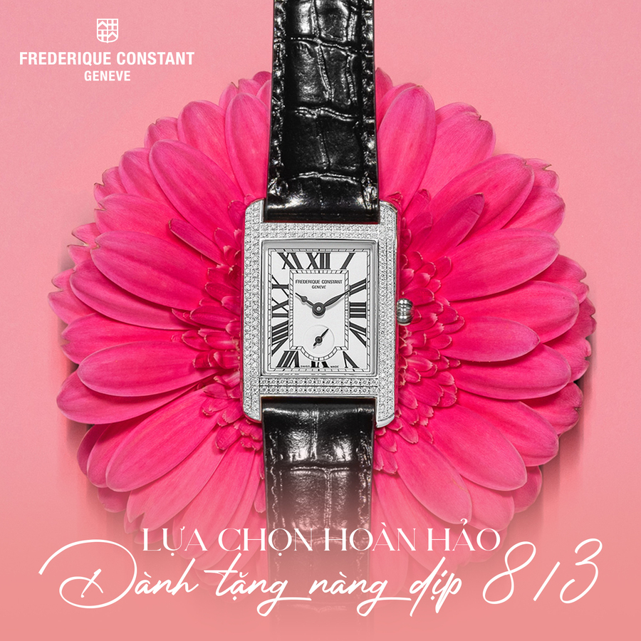 Frederique Constant – Lựa chọn hoàn hảo dành tặng nàng dịp 8/3