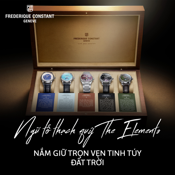 Ngũ tố thạch quý The Elements: Nắm giữ trọn vẹn tinh túy đất trời