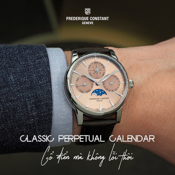 Classic Perpetual Calendar: Cổ điển mà không lỗi thời