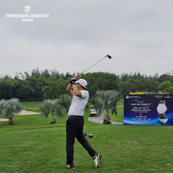 Frederique Constant Vietnam đồng hành cùng giải Golf “Hào Khí Quản Lý” – Chào mừng 70 năm Đại học Kinh tế Quốc dân