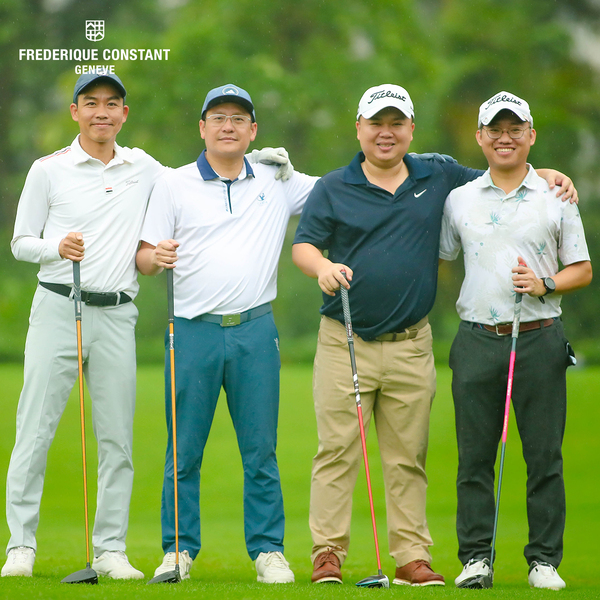 Frederique Constant Vietnam đồng hành cùng giải Golf “Hào Khí Quản Lý” – Chào mừng 70 năm Đại học Kinh tế Quốc dân