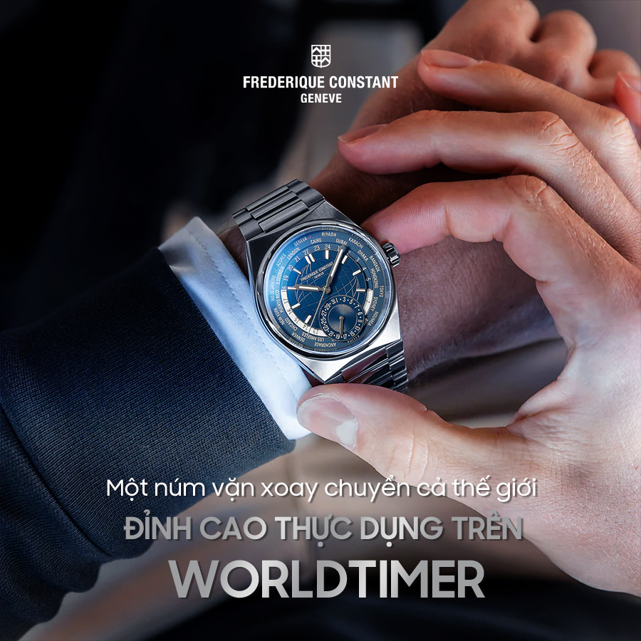 Một núm vặn xoay chuyển cả thế giới: Đỉnh cao thực dụng trên Worldtimer
