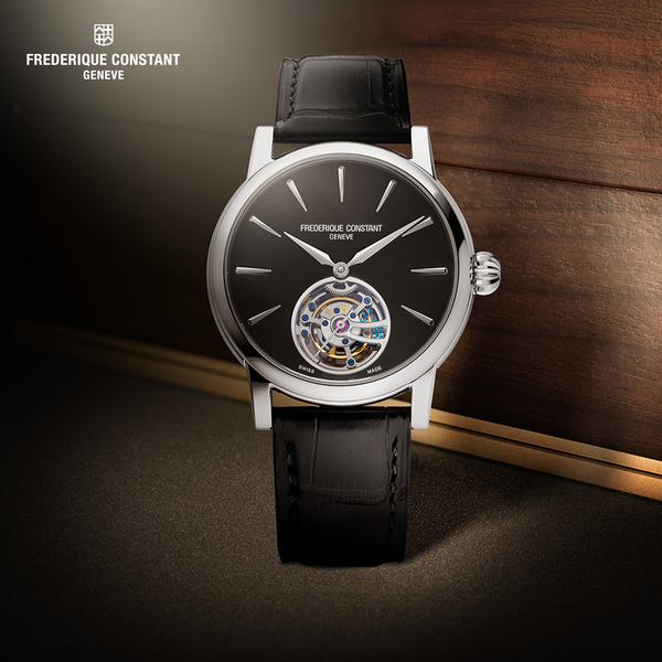 Frederique Constant Classic Tourbillon Manufacture Black Onyx: Khúc độc tấu huyền bí từ màn đêm vĩnh cửu