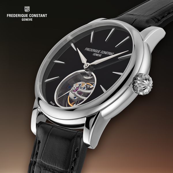 Frederique Constant Classic Tourbillon Manufacture Black Onyx: Khúc độc tấu huyền bí từ màn đêm vĩnh cửu