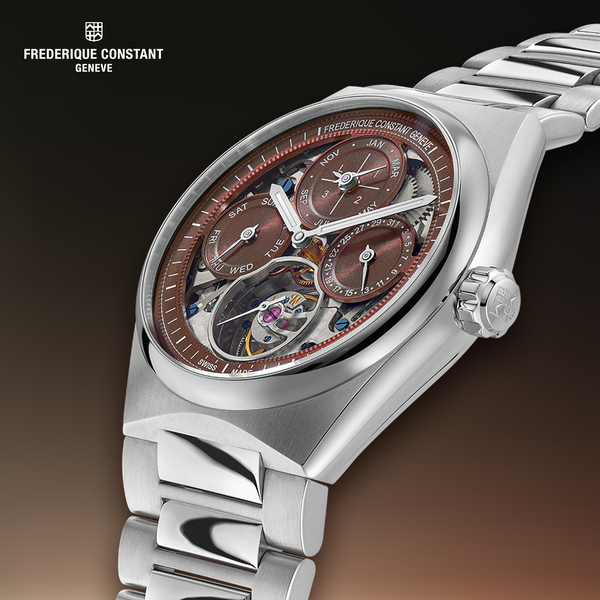 Frederique Constant Highlife Tourbillon Perpetual Calendar Manufacture: Tuyên ngôn cơ học tối cao từ báu vật Complication kép