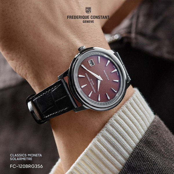 Classics Moneta Solarmetre: bước tiến bất khả thi của Frederique Constant